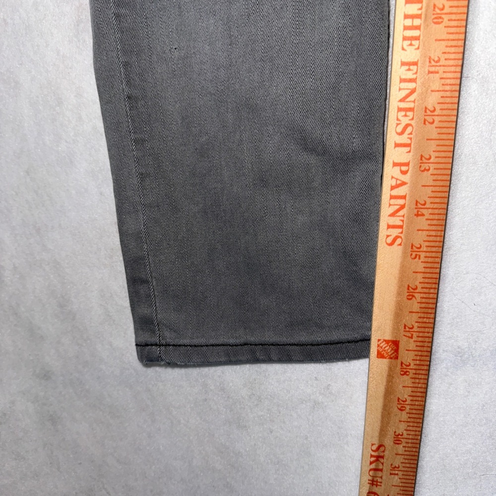Levi's Jeans Mens 33x30 511 Slim Fit Gray Good Condition Stretch Denim - Picture 11 of 16